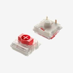 NuPhy Air60 V2 Bezdrátová Mechanická Klávesnice Slim, Ionic White, Gateron Red