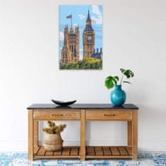 Malujsi Malování podle čísel - Big Ben - 80x120 cm, bez dřevěného rámu