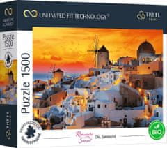 Trefl Puzzle UFT Romantic Sunset: Oia, Santorini 1500 dílků