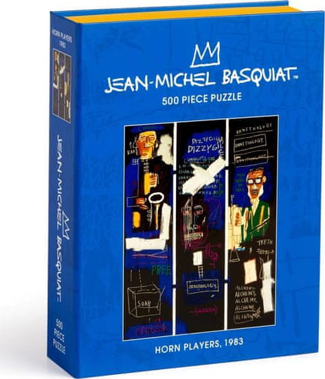 Galison Puzzle Basquiat: Hráči na lesní roh 500 dílků