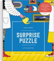 Galison Surprise puzzle Malé bistro 1000 dílků