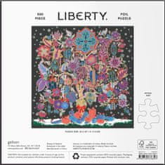 Galison Čtvercové puzzle Liberty: Vánoční strom života 500 dílků