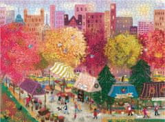 Galison Puzzle Podzimní tržiště 1000 dílků