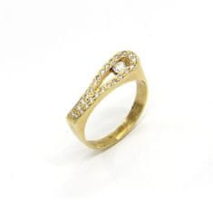 Pattic Zlatý prsten AU 585/1000 3,50 gr MB08401B