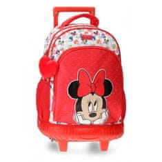 Joummabags Školní batoh na kolečkách MINNIE MOUSE Diva, 29L, 2612921