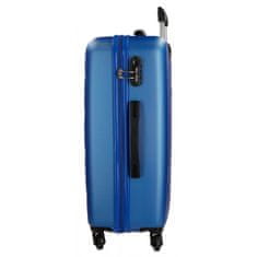 Joummabags ABS Cestovní kufr ROLL ROAD FLEX Blue / Modrý, 65x46x23cm, 56L, 5849263 (medium)