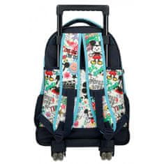 Joummabags Školní batoh na kolečkách MICKEY MOUSE Be Cool, 29L, 2782921