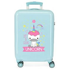 Joummabags Luxusní ABS cestovní kufr UNICORN Green, 55x38x20cm, 34L, 4741768 (small)