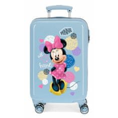 Joummabags Luxusní dětský ABS cestovní kufr MINNIE MOUSE Love, 55x34x20cm, 32L, 2051423