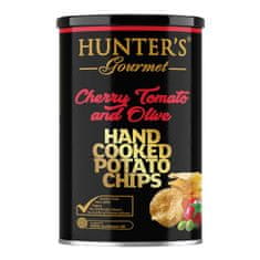 Hunter Hunter\'s brambůrky - Cherry Tomato and Olive, 150 g