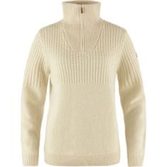 Fjällräven Övik Half Zip Knit W, smetanová, s