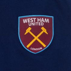 FotbalFans Pánské pyžamo West Ham United FC, modro-vínové | S