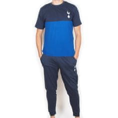FotbalFans Pyžamo Tottenham Hotspur FC, modré, tričko a kalhoty, bavlna | XL