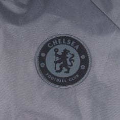 FotbalFans Bunda Chelsea FC, kapuce, šedá | S