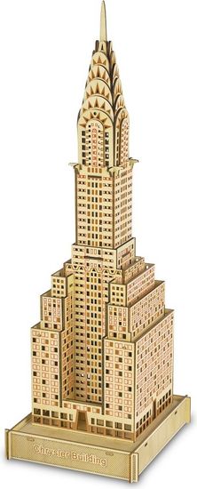 Woodcraft Dřevěné 3D puzzle Chrysler Building