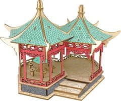 Woodcraft Dřevěné 3D puzzle budovy Yueyang Tower