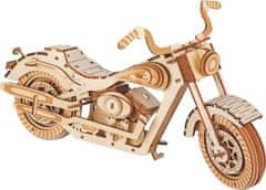 Woodcraft Dřevěné 3D puzzle Motocykl HD 1