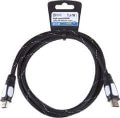 Emos HDMI 2.0 high speed kabel eth.A vidlice-A vidlice 1,5m nylon