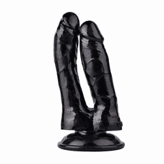 Xcock Vaginálně-anální dvojitý dildo 20cm s vypínáním, dvě penisy pro anus pipes