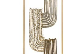 Beliani Nástěnná dekorace zlatá THULIUM