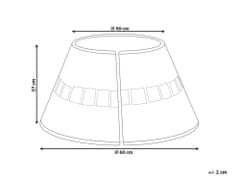 Beliani Kryt na stojan vánočního stromku z mořské trávy 60 cm přírodní MARCHE