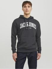 Jack&Jones Pánská mikina JJEJOSH Relaxed Fit 12236513 Black (Velikost L)