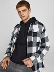 Jack&Jones Pánská mikina JJEBRADLEY Relaxed Fit 12249340 Black (Velikost XL)