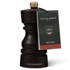 Cole Mason Mlýnek na sůl London Chocolate Wood Precision+ 13 cm