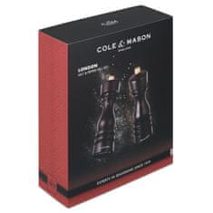Cole Mason Sada mlýnků na sůl a pepř London Chocolate Wood 18 cm