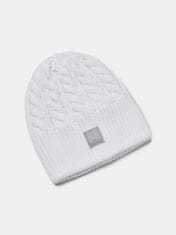 Under Armour Čepice Halftime Cable Knit Beanie-WHT UNI