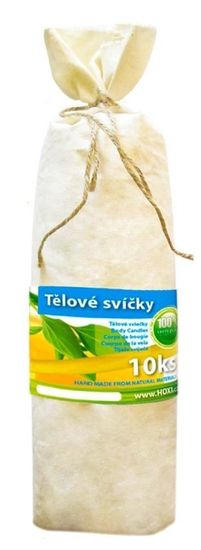 HOXI Tělové svíce s meduňkou - 10ks