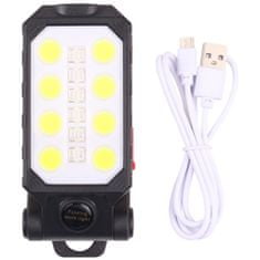 Kaxl Svítilna nabíjecí pracovní COB LED, 2,2Ah, magnet, USB ZD91