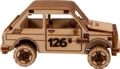 Wooden city 3D puzzle Superfast Rally Car 3