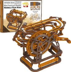 Wooden city 3D dřevěné puzzle Kuličková dráha mini 147 dílků