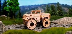 Wooden city 3D puzzle Superfast Monster Truck 4