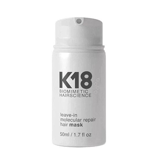 K18 Bezoplachová regenerační maska na vlasy Biomimetic Hairscience (Leave-In Molecular Repair Hair Mask)