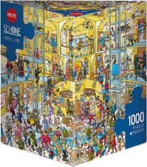 Heye Puzzle Život v hotelu 1000 dílků