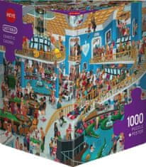 Heye Puzzle Chaotické kasino 1000 dílků