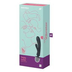 Satisfyer Satisfyer Triple Lover (Grey), skvělý multi vibrátor