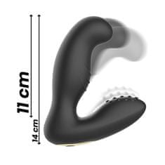 BLACK&SILVER Ibiza Anal Massager Remote (Black), anální kolík s vibrací a ovladačem