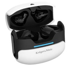 Krüger&Matz Sluchátka Bluetooth KRUGER & MATZ M8 White