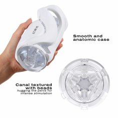 Dorcel Dorcel Deep Blow Masturbator with Sleeve White