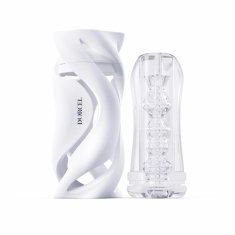 Dorcel Dorcel Deep Blow Masturbator with Sleeve White