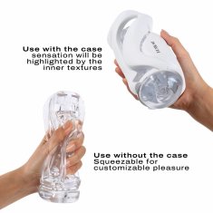 Dorcel Dorcel Deep Blow Masturbator with Sleeve White