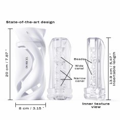 Dorcel Dorcel Deep Blow Masturbator with Sleeve White