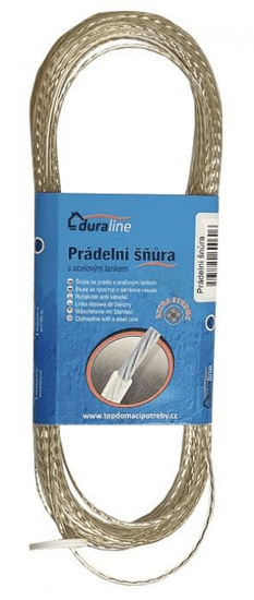 DURAline Prádelní šňůra s ocelovým lankem, EXTRA STRONG /2,2mm x 30m