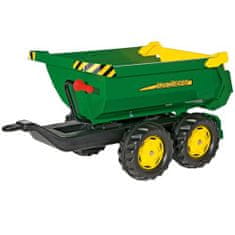 LEBULA Rolly Toys rollyTrailer sklápěcí přívěs John Deere Halfpipe