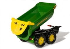 LEBULA Rolly Toys rollyTrailer sklápěcí přívěs John Deere Halfpipe