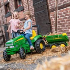 LEBULA Rolly Toys rollyTrailer sklápěcí přívěs John Deere Halfpipe