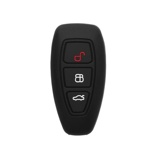 Techsuit – Pouzdro na klíče od auta – Ford Fiesta, Galaxy, Kuga – Černá KP29223